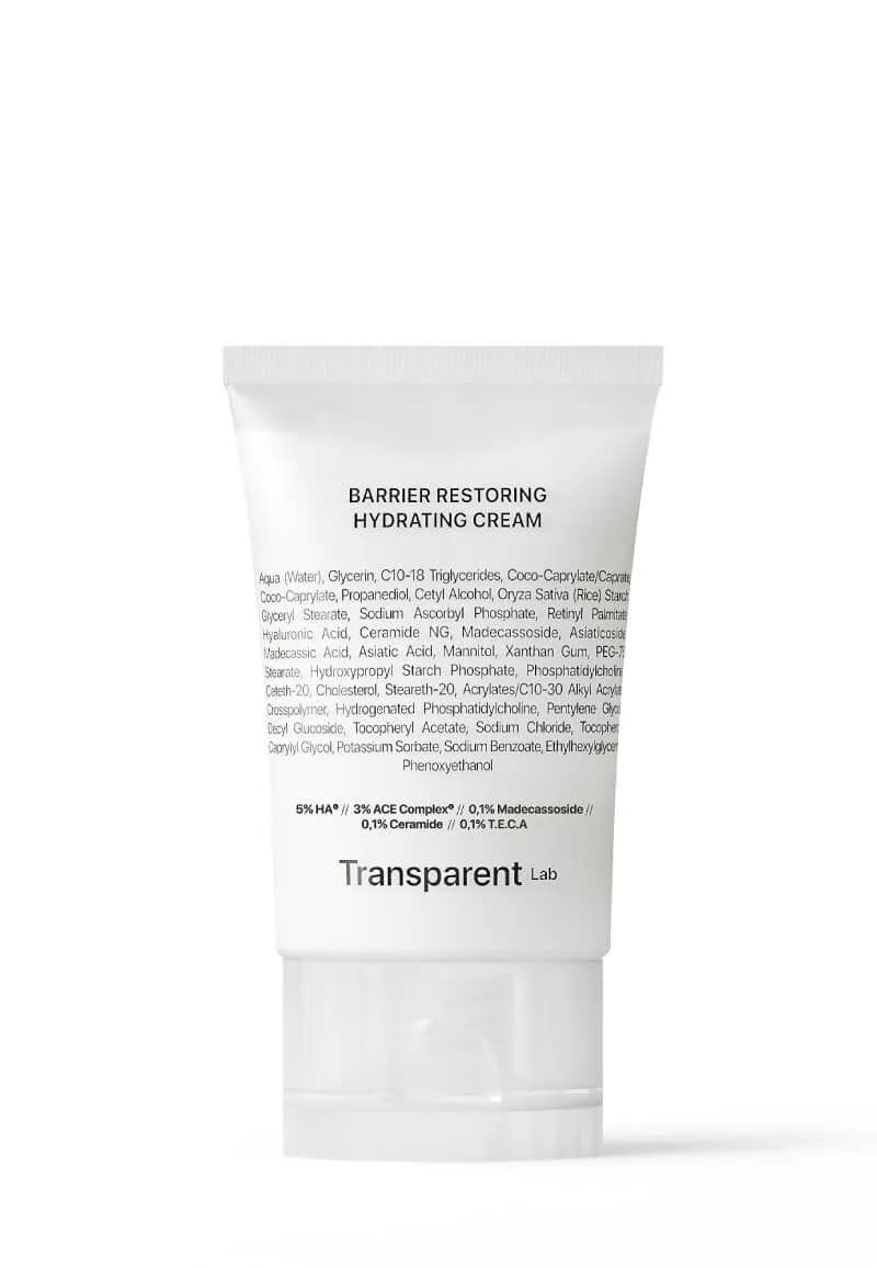 TRANSPARENT Lab Barrier Restoring Cream 50ml