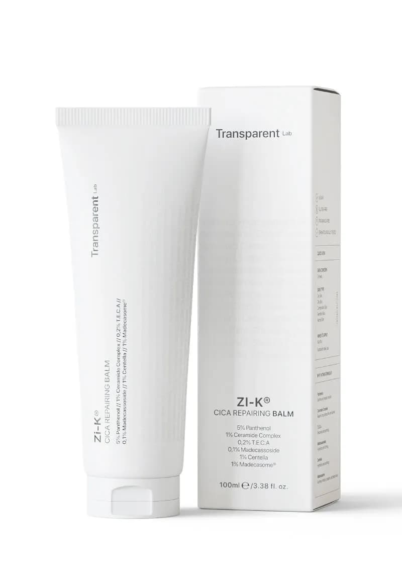 TRANSPARENT Lab Zi-K Cica Repairing Balm 100ml 2