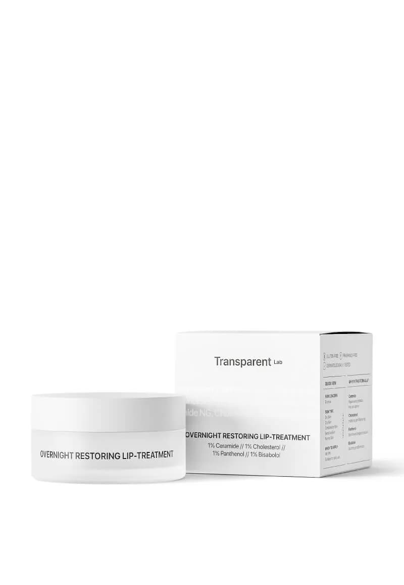 TRANSPARENT Lab Overnight Restoring Lip Treatment 15ml
