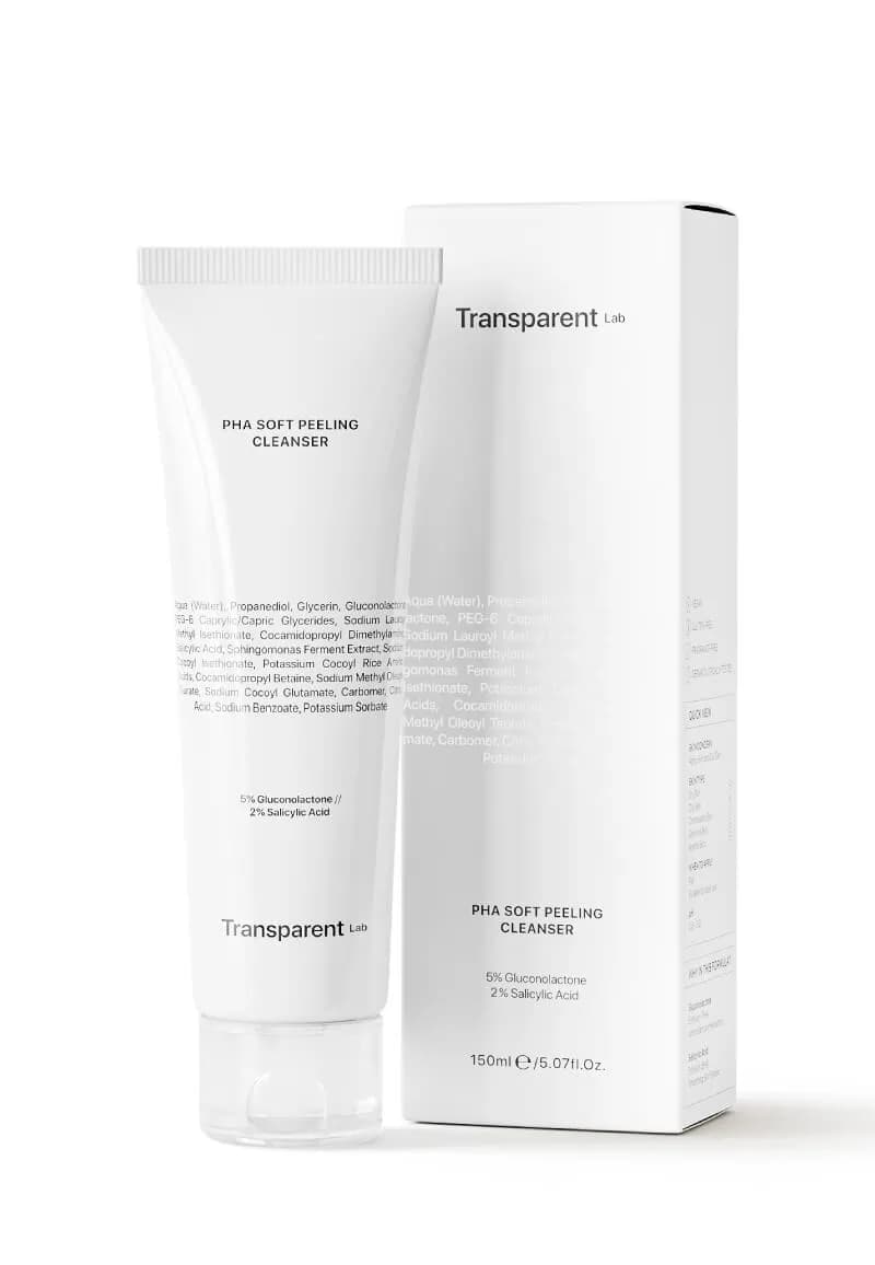 TRANSPARENT Lab PHA Soft Peeling Cleanser 150ml 2