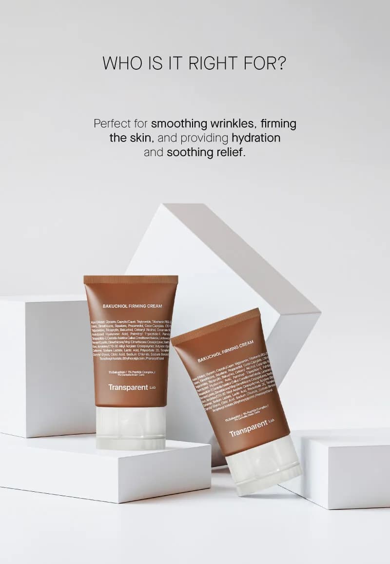 TRANSPARENT Lab Bakuchiol Firming Cream 50ml 4