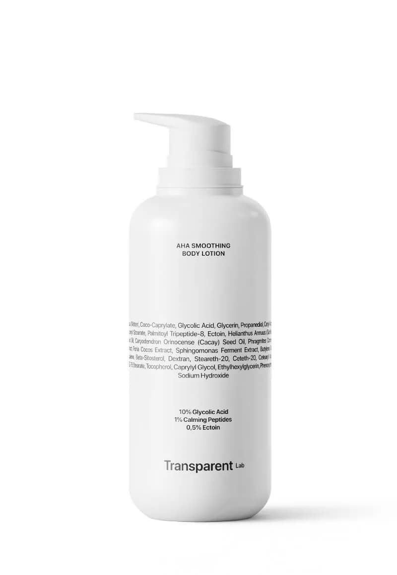 TRANSPARENT Lab AHA Smoothing Body Lotion 400ml