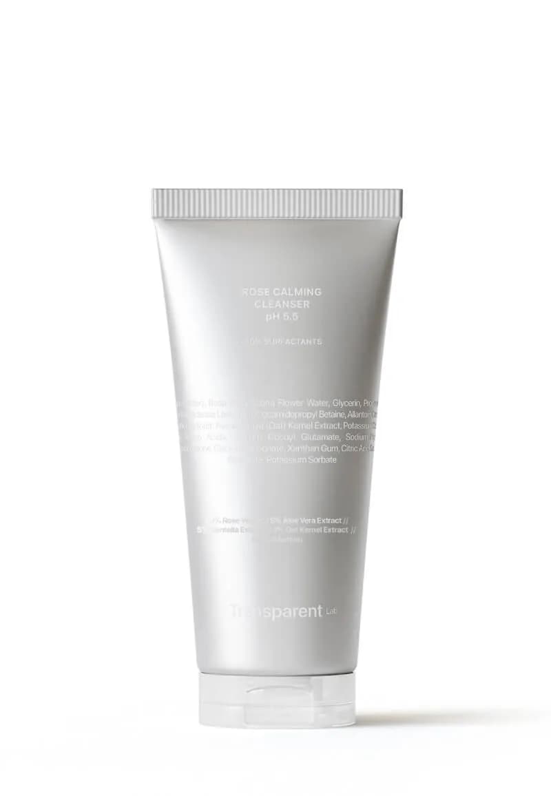 TRANSPARENT Lab ROSE Calming Cleanser pH 5.5 150ml